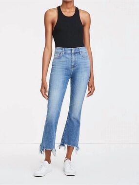 NWT 7 For All Mankind High Waist Slim Kick